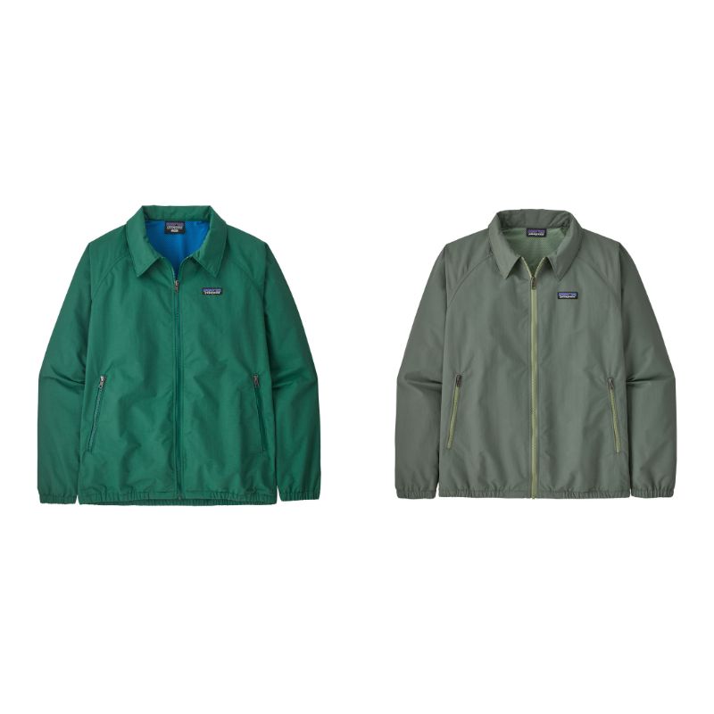 Patagonia baggies jacket hot sale matcha green