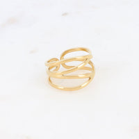 Bague Hestia Multi-rangs ajourée Hersée Hersée Paris 9