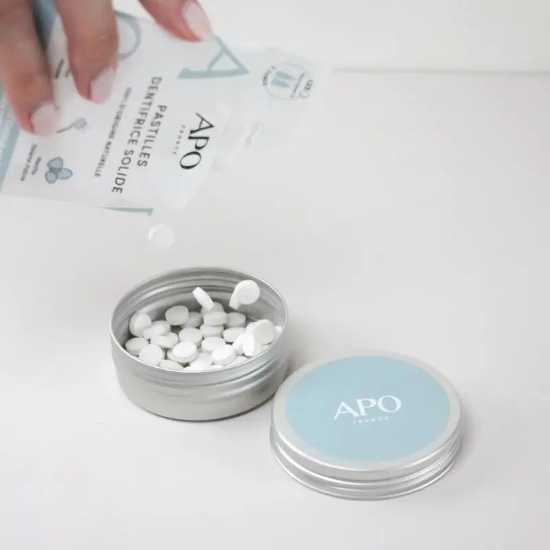 Boîte pour dentifrice solide en aluminium - APO – Hersée