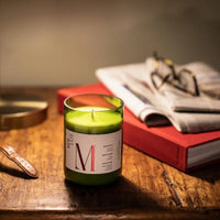 Bougie Merlot Cire de soja végétale 65H 250G - Hersée