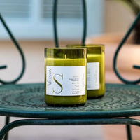 Bougie Sauvignon Cire de soja végétale 65H 250G - Hersée