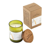 Bougie Viognier Cire de soja végétale 65H 250G - Hersée