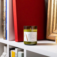 Bougie Viognier Cire de soja végétale 65H 250G - Hersée