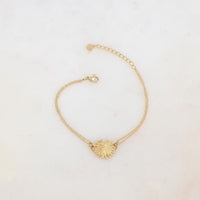 Bracelet  Anankée feuille dorée Hersée Hersée Paris 9
