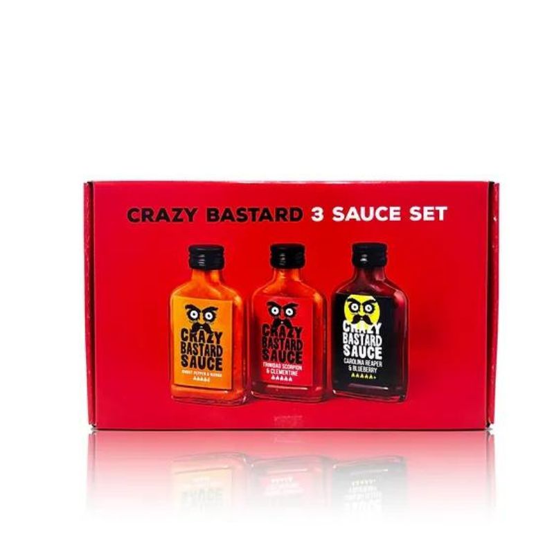 Coffret cadeau : le TRIO extra piquant – des sauces au chili pour les vrais  « sharpistas ». – Chili Mafia Box