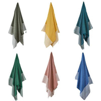Fouta Serviette de Plage Nid d'Abeille coton recyclé 100x200cm - By Foutas By Foutas Hersée Paris 9