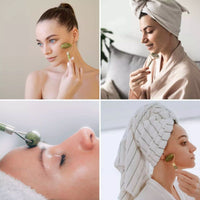 Masseurs Roller Visage en Pierre de Jade avec housse Hersée Hersée Paris 9