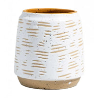 Mug céramique en grès Blanc à rayures 480ML United By Blue Hersée Paris 9