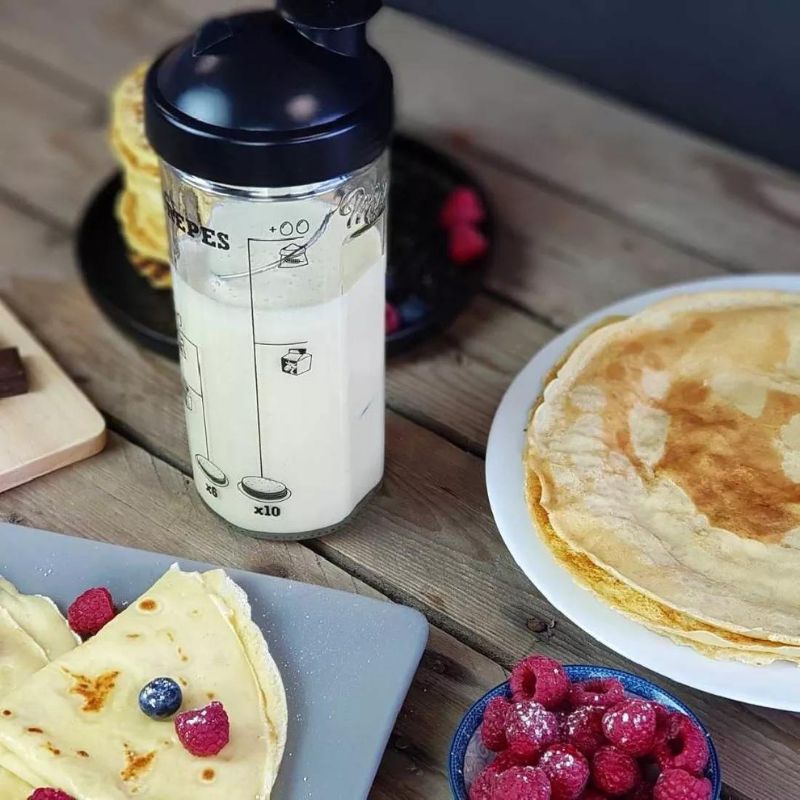 Shaker Kit for Making Crepes Pancakes Waffles - Cookut – Hersée