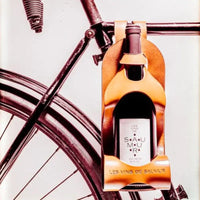 Porte Bouteille Cuir La Bouclée Originale 75 cl Gold La Bouclée Hersée Paris 9