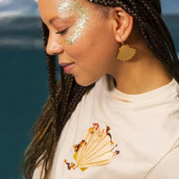 T-shirt Gang de sirènes Badass Ivoire Lundi au soleil Hersée Paris 9