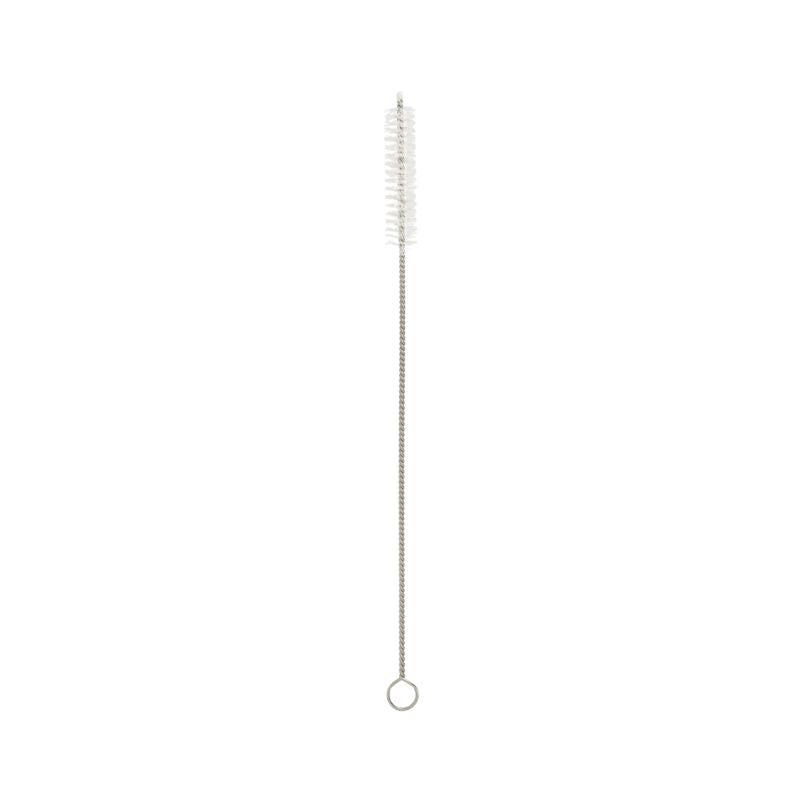 Brosse à Paille En Silicone Réutilisable - 2 Tailles (6mm Et 9mm) Avec Bouchon - Pour Pailles Inox, Verre, Gourdes
