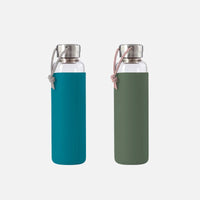 Gourde en verre 600ml avec protection silicone - Black & Blum Black & Blum Hersée Paris 9