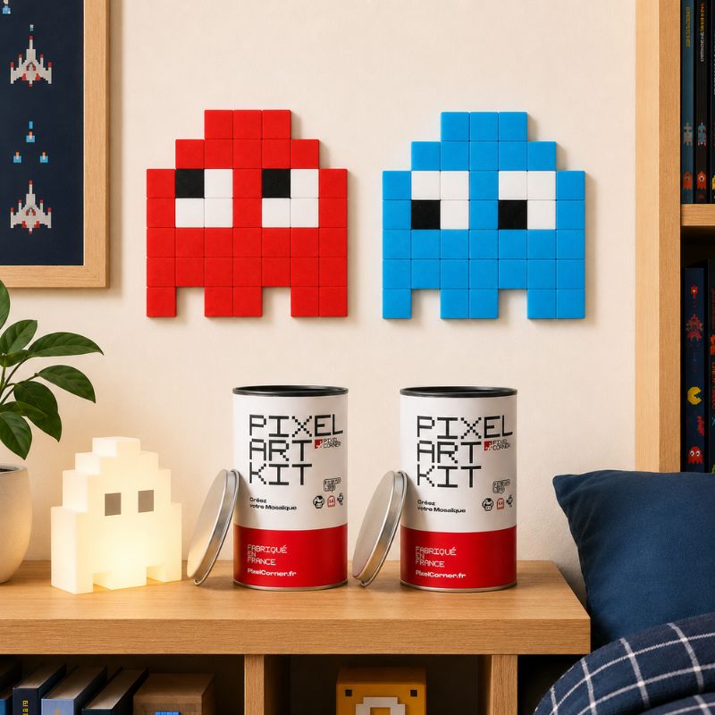Pixel Art Kit - Gloomie jaune - Pixel Corner, cadeau éthique – Les éthiquetés Pixel Art Kit - Gloomie jaune - Pixel Corner, cadeau éthique – Les éthiquetés