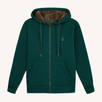 Sweat à capuche zippé Meygal sherpa molleton coton - Faguo Faguo Hersée Paris 9