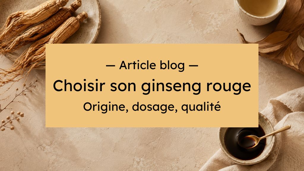 Quel ginseng rouge coréen choisir ? Les critères d’un bon extrait concentré