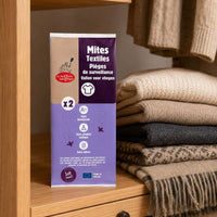 2 pièges de surveillance des mites textiles - La Droguerie Écologique La Droguerie Ecologique Hersée Paris 9