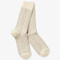 Chaussettes en tricot Irlandais coton Aran - Royalties Royalties Hersée Paris 9