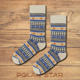 Chaussettes nordiques chaudes hiver coton Oeko-Tex - Polar Star
