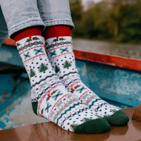 Chaussettes nordiques chaudes hiver coton Oeko-Tex - Polar Star Polar Star Hersée Paris 9