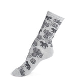 Chaussettes Les Tigres Gris clair Maison Broussaud Hersée Paris 9