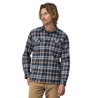 Chemise Manche Longue Patagonia Organic Cotton Midweight Fjord Flannel Shirt Fields : New Navy Patagonia Hersée Paris 9