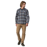 Chemise Manche Longue Patagonia Organic Cotton Midweight Fjord Flannel Shirt Fields : New Navy Patagonia Hersée Paris 9