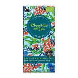 Tablette Chocolat Noir 55% Sel et caramel Bio Chocolate & Love Hersée Paris 9