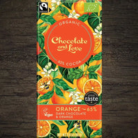Tablette Chocolat Noir 65% Orange Bio Vegan Chocolate & Love Hersée Paris 9