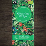 Tablette Chocolat Noir 67% et Menthe Bio Vegan - Hersée