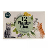 Coffret 12 sachets graines Plantes pour mon Chat Radis et Capucine Hersée Paris 9