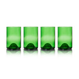 Coffret 4 verres recyclés vert bouteille 33cl Rebottled Hersée Paris 9