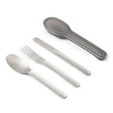 Set de 3 couverts nomades en inox - Hersée