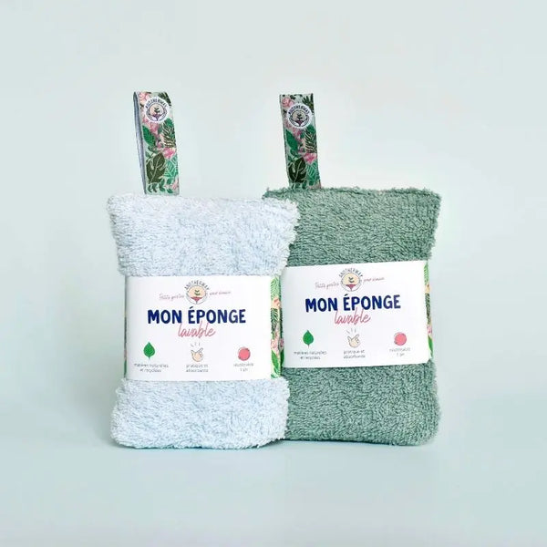 L'Eponge Verte - Lavable et réutilisable