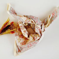 Foulard Indien fleurs indiennes Primerose Rosée coton - Bonheur du Jour Paris Bonheur du Jour Paris Hersée Paris 9