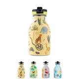 Gourde Enfant Inox Urban Bottle 250ml 24Bottles Jungle Friends 24 Bottles Hersée Paris 9