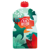 Fillgood reusable soft compote bottle