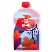 Fillgood reusable soft compote bottle