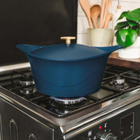 L'Incroyable Cocotte 28 cm Bleu Myrtille - Cookut Cookut Hersée Paris 9