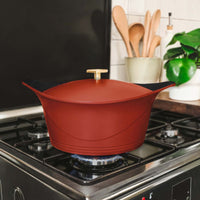 L'Incroyable Cocotte 28 cm Rouge Brique Passion - Cookut Cookut Hersée Paris 9