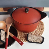 L'Incroyable Cocotte 28 cm Rouge Brique Passion - Cookut Cookut Hersée Paris 9