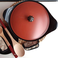 L'Incroyable Cocotte 28 cm Rouge Brique Passion - Cookut Cookut Hersée Paris 9