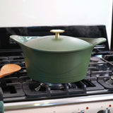 L'Incroyable Cocotte 28 cm Vert Fougère - Cookut Cookut Hersée Paris 9