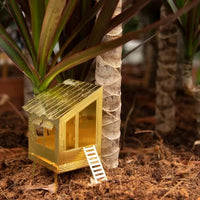 Mini cabane pour plantes - Hersée