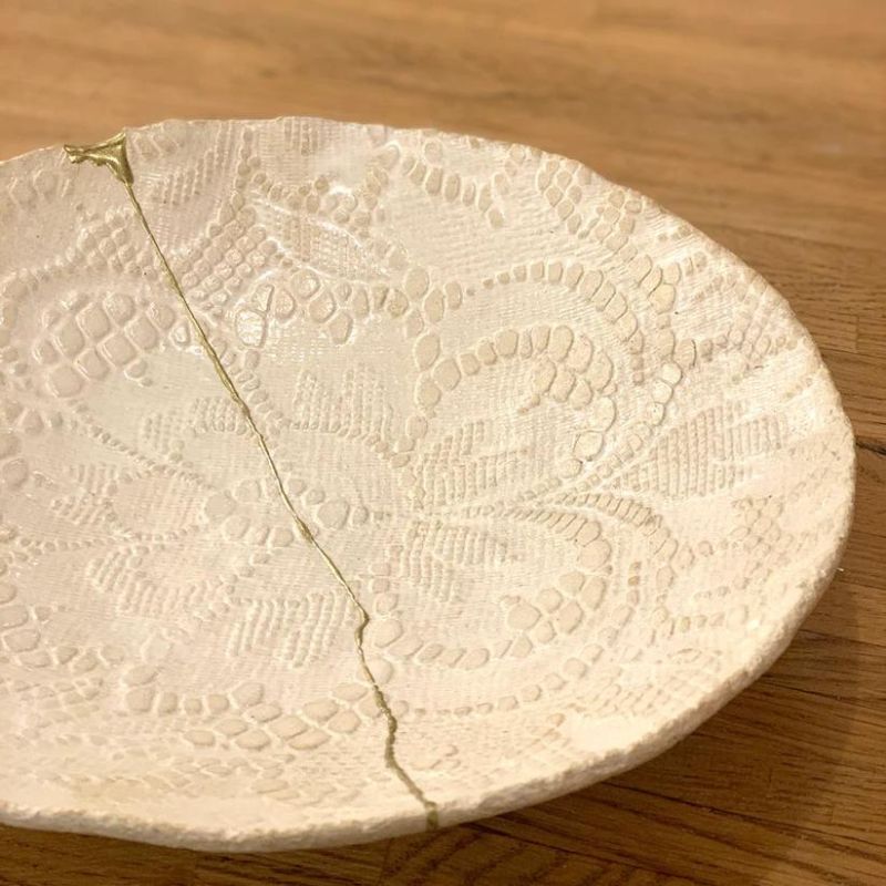 Kintsugi Kit de réparation - Colle dorée Kintsugi pour réparation de