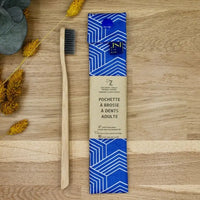 Pochette à brosse à dents adulte (4,5 x 20,5cm) Aneth Bleu - Hersée