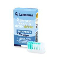 Recharge 3 têtes de brosse à dents Medium - Lamazuna Lamazuna Hersée Paris 9