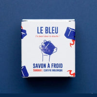 Savon Le Bleu Le Pavé de Paris Original - Saponification à froid surgras 150g Bio - Atelier Populaire Atelier Populaire Hersée Paris 9