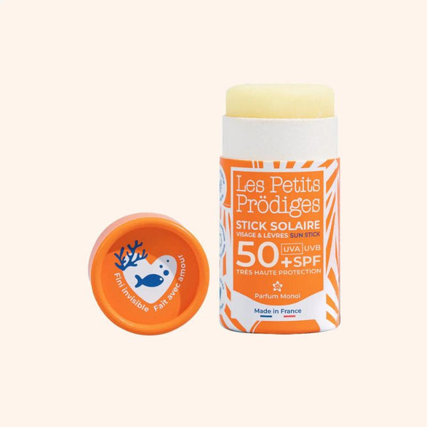 Stick Solaire Visage & Lèvres SPF50+ 15g - Les Petits Prodiges