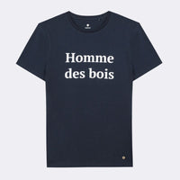 T-shirt Homme des bois Faguo coton recyclé Bleu marine Faguo Hersée Paris 9